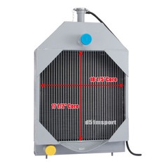 Aluminum Radiator Fit Case 580C 584C 585C 586C 580C 584C 585C #D89103 #D77843
