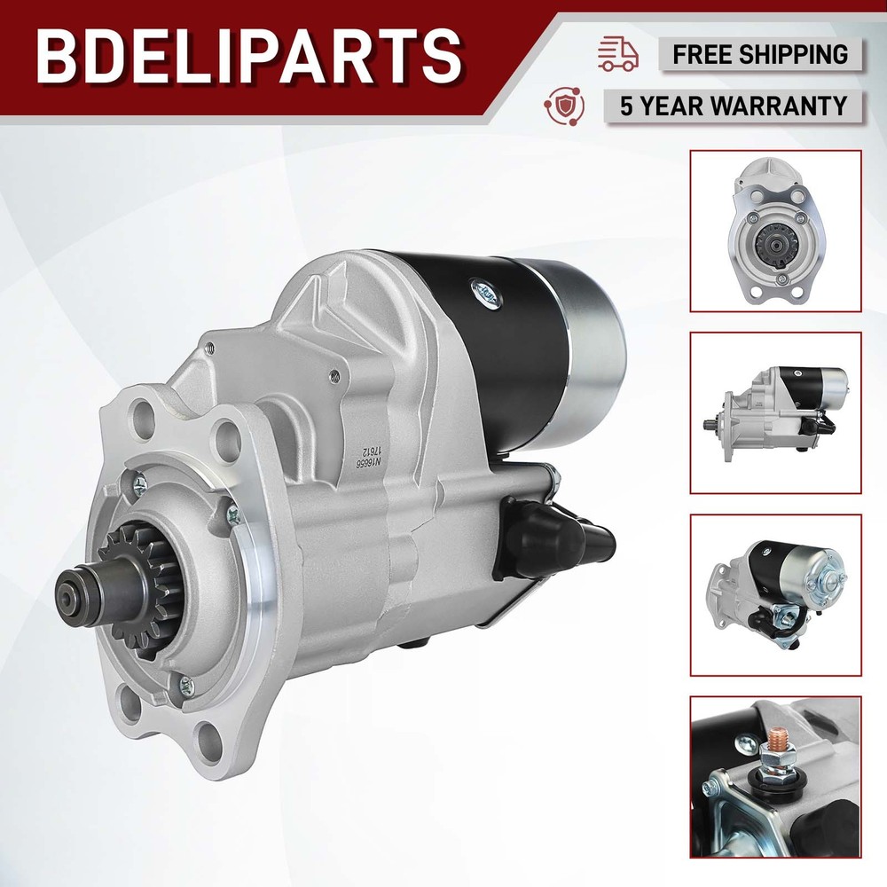 Starter Motor Style OSGR For John Deere Tractor 1050 1450 Yanmar 028000-5660