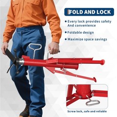 Garveetech V-Head Pipe Bracket Load Capacity 2500 Lbs Suitable For 1/2 To 12