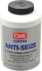 CRC 16 oz Bottle General Purpose Anti-Seize Lubricant Copper, -95 to 1,800�F,…
