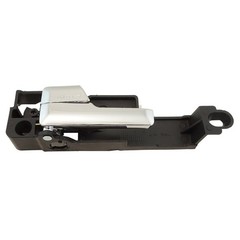 TRQ Front Left Interior Door Handle Chrome Drivers Side Compatible with 2006-…