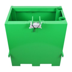 3 Point Ballast Box Category 1 Tractor and Loader Hitches Attachment 800lb