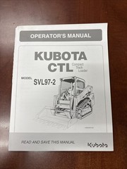 Kubota SVL97-2 Operators Manual