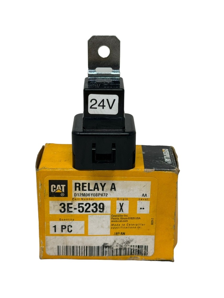 CAT Caterpillar 3E-5239 24v Relay OEM ~ NEW!