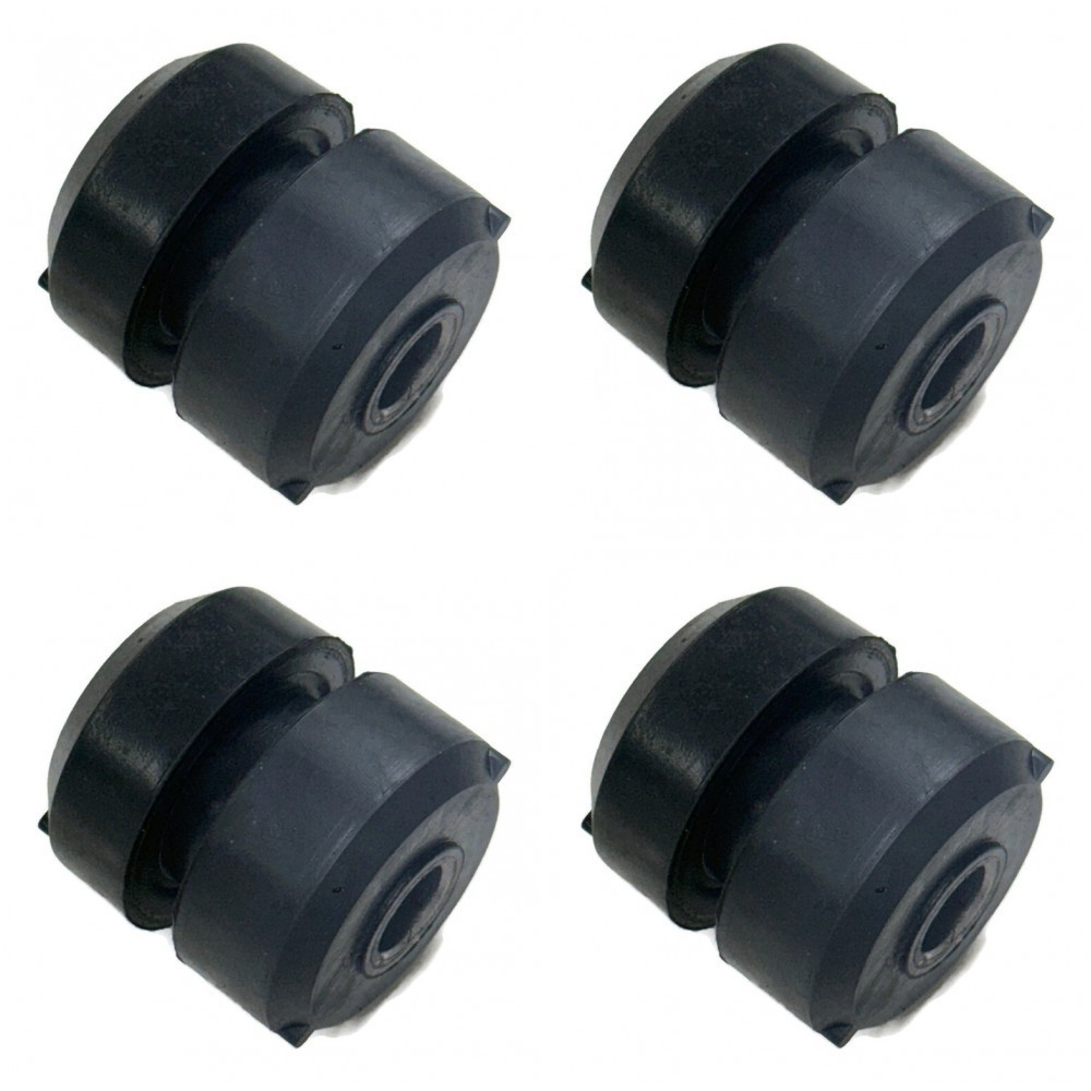 (4) Rubber Isolator Engine Mount for John Deere 6076 Engines 6076TRW30 6076TRW31