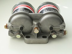 DIESEL DUAL FILTER ASSEMBLY SHALLOW GLASS BOWL – DELPHI /LUCAS /CAV TYPE