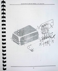 Minneapolis Moline GVI Tractor Parts Manual Catalog