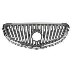 Front Bumper Upper Grille Chrome Assembly Compatible with 2012-2017 Buick Verano