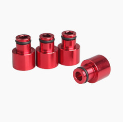 4pcs Fuel Adapters Accessories Anti-rust Extenders Auto Tool Car Parts For B16