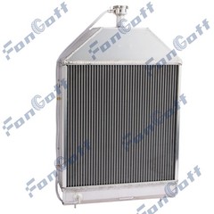 3 Row Aluminum Radiator For Tractor Case 580C 584C 585C 586C D89103 D77843