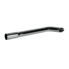Exhaust Stack Pipe Replacement for UNIVERSAL – 2-3/4″ x 24″, Curved Chrome