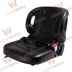 For Toyota Forklift Suspension Seat w/Seatbelt+Switch and Adjustable Backrest