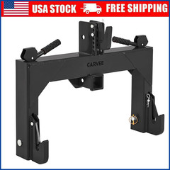 3-Point Quick Hitch For Category 1 Tractors With 2″ Receiver Hitch 3000LBS Load