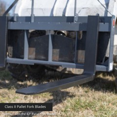 Titan Attachments 48” Pallet Fork Blades, Class II Pallet Forks And Accessories