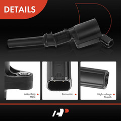 8PC Ignition Coil Packs V8 4.6L 5.4L Ford F150 F250 F-50 Expedition Navigator