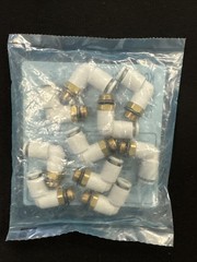 Lot of 10 SMC KQ2L04-U01 Male Elbow Fitting 4mm Tube 1/8″ Uni NPT New