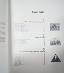 John Deere FMO Agriculture Machinery Safety Book Vintage 1974