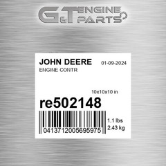 RE502148 ENGINE CONTR fits JOHN DEERE (Surplus Open Box)