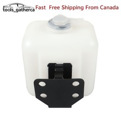 For Coolant Reservoir With Bracket In Kubota 1PC Overflow Coolant Bottle