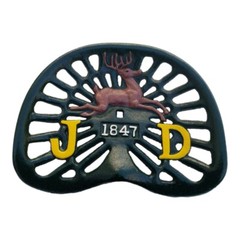 Metal Faithfully Reproduced Cast Iron John Deere Tractor Seat