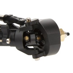 MEUS RACING Nylon SCX24 Axles with Isokinetic 3-Section Front and Rear, Black