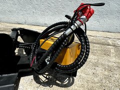 New Mini Skid Steer Stump Grinder Attachment Articulating Arm &Remote Toro Dingo