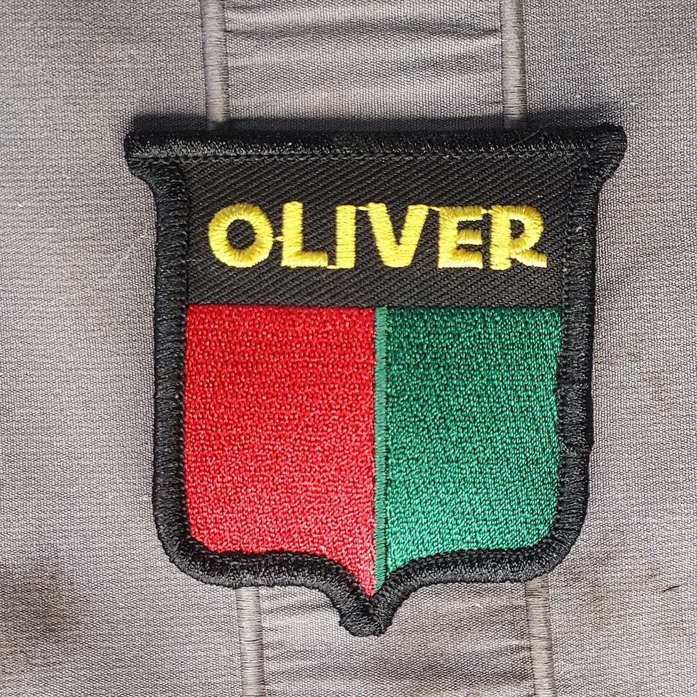 Cloth Patches Oliver Vintage Logo Tractor Farm Ranch Equipment Collector