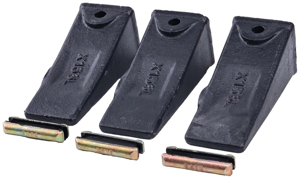 3PCS Bucket Teeth-Roll Pins X156L TX156 Heavy Duty for Backhoe Loader &Excavator