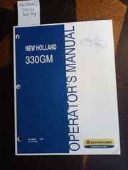 New Holland 330GM Rotary Cutter Mower Operators Owners Manual 3/08(lot 6)