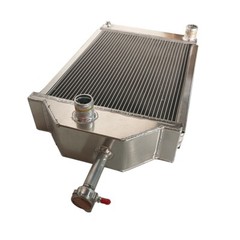 2-Rows Aluminum Tractor Radiator Fit Massey Ferguson 255 Diesel OE# 531982M94