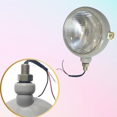 12V Pair Head Lamp Light for FORD Fits Tractor 2N 8N 9N 600 800 Grey 310066F