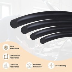 21 Size Rubber O Ring Set,1050 Pcs Black Small O Rings Assortment Kits,Assort…