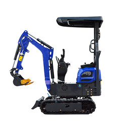 Free delivery unloading. 1-ton mini excavator, 13.5hp EPA engine, 6 accessories