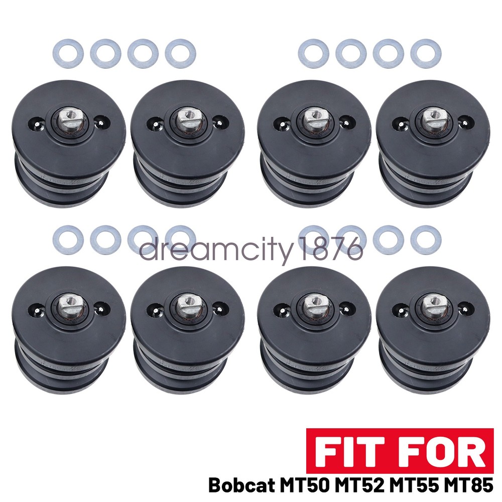 For Bobcat MT50 MT52 MT55 MT85 6730683 7109409 Bottom Track Roller 8 Kits