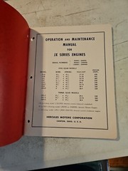 Hercules Motors Corporation JX & JXL ENGINES Operation & Maintenance Manual