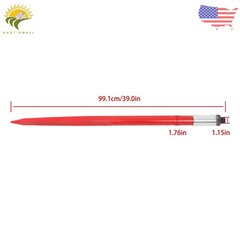 2 Pack 39″ 3000lbs Square Hay Bale Spear Wide Tine Spike Skid Conus For Tractor