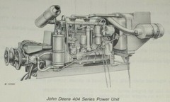 John Deere 404 Series Power Unit Engine Parts Catalog Manual (up to s/n 214,999)