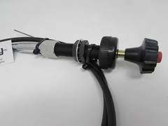 NEW 5FT UNIVERSAL LOCKING VERNIER THROTTLE CABLE EQUIPMENT TRUCK CHIPPER