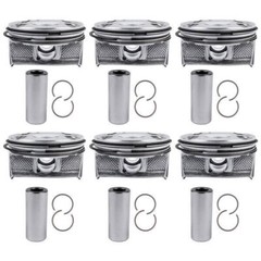 NEW 6Pcs Pistons Kit For Jeep Grand Cherokee VW Routan Chrysler 200 300 Town#DFT