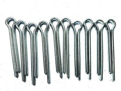 Zoro 1/2″ x 4″ Cotter Pin Low Steel Zinc Plated 2UHV9 [Lot of 30] NOS