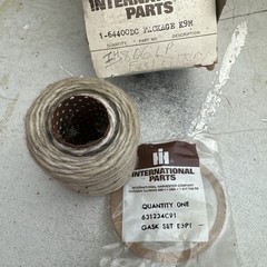 Box of International Harvester Parts – Farm Implement Parts