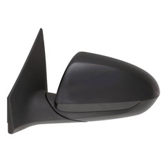 Driver Side Power Heated Door Mirror – Left, Unpainted, Aftermarket
