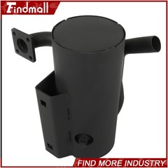 Findmall Black Muffler Silencer 6732282 For Bobcat Loader 463 S70 Kubota Engine
