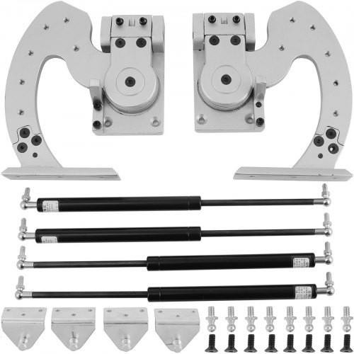 Universal Lambo Door Bolt On Vertical Doors Kit Adjustable Silver Most Of Car