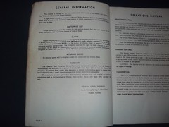 OTTAWA SPARTAN HYDRA-HAMMER PARTS MAINTENANCE OPERATORS SERVICE SHOP MANUAL