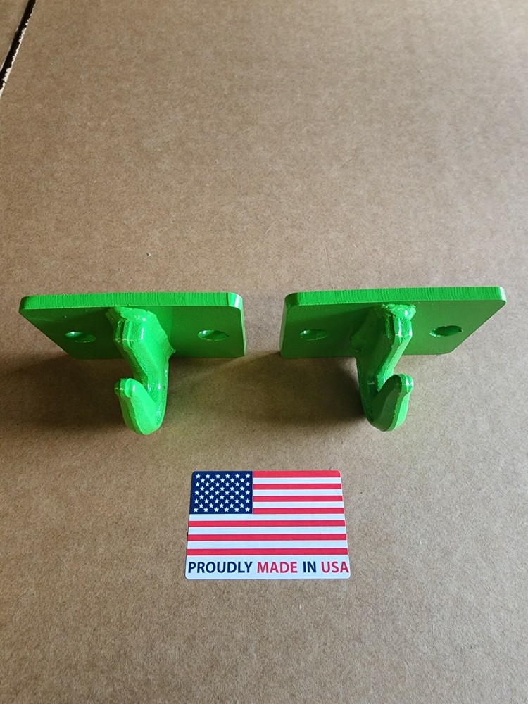 5/16″ Bolt On Grab Hooks For Loader Tractor Bucket Heavy Duty Steel Pack Of (2)