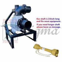 Sigma Tractor-Driven Operated PTO-Powered Water Pump 6″ With Shaft Gear Drive