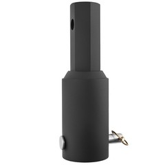Auger Adapter 2″ Round to Hex for Mini Skid Steer Tractor Post Hole Digger