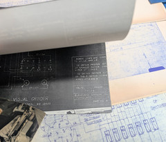 CLEVELAND MACHINE TOOL VISUAL GRIDER DRAWING INFORMATION DIAGRAM BLUE PRINT LOT