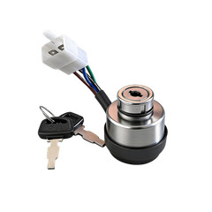 Key Ignition Switch for AGT H15R Mini Excavator Ignition Switch Replacement
